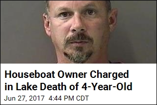 Houseboat Owner Charged in Lake Death of 4-Year-Old