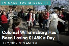 Colonial Williamsburg Has Been Losing $148K a Day