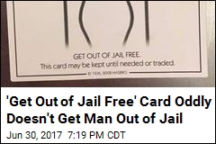 Man Tries to Use Monopoly Card to Avoid Arrest