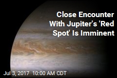 Close Encounter With Jupiter&#39;s &#39;Red Spot&#39; Is Imminent