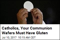 Vatican: Sorry, No Gluten-Free Communion Wafers