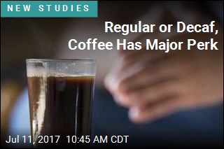 Regular or Decaf, Coffee Has Major Perk