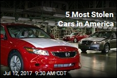 5 Most Stolen Cars in America