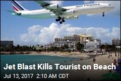 Jet Blast Kills Tourist on Beach