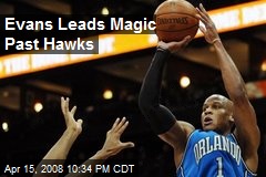 Evans Leads Magic Past Hawks