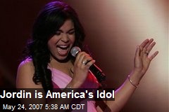 Jordin is America's Idol