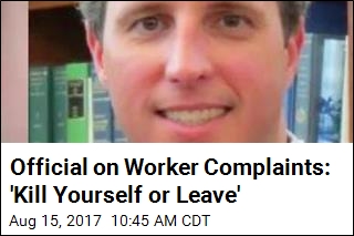 Official on Worker Complaints: &#39;Kill Yourself or Leave&#39;