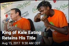 King of Kale Eating Retains His Title