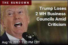 Trump Disbands 2 White House Business Councils