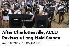 ACLU: We Won&#39;t Defend Groups Who Come Armed to Protests