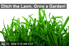 Ditch the Lawn, Grow a Garden!