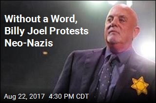 Billy Joel Quietly Protests Neo-Nazis