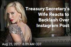 Mnuchin&#39;s Wife Says Sorry for &#39;Highly Insensitive&#39; Instagram Post