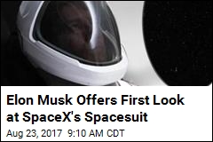 Hot Off the Cosmos Runway: New SpaceX Spacesuit