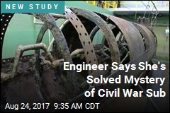 Engineer Says She&#39;s Solved Mystery of Civil War Sub