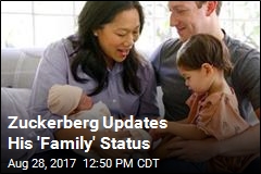 Zuckerberg Updates His &#39;Family&#39; Status