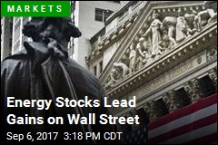 Energy Stocks Lead Gains on Wall Street