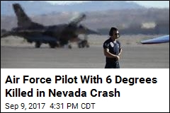 Air Force Confirms: Pilot Died in Crash at Training Range