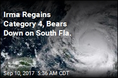 Irma Regains Category 4, Bears Down on Key West