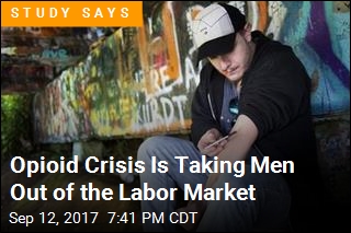 Opioid Crisis Is Taking Men Out of the Labor Market