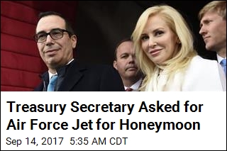 Treasury Secretary Wanted Air Force Plane for Honeymoon