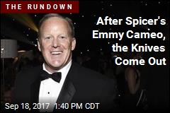 Spicer&#39;s Emmy Cameo Was Colbert&#39;s Idea