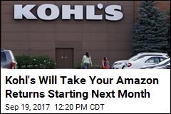 You&#39;ll Soon Be Able to Return Amazon Items to Kohl&#39;s Stores