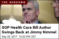 GOP Health Care Bill Author: Kimmel &#39;Does Not Understand&#39;