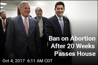 Ban on Abortion After 20 Weeks Passes House
