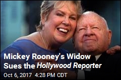Mickey Rooney&#39;s Widow Sues Magazine for Elder Abuse