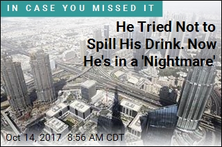He Tried Not to Spill His Drink. Now He&#39;s in a &#39;Nightmare&#39;