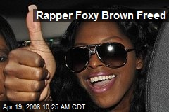 Rapper Foxy Brown Freed