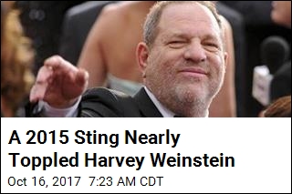 A 2015 Sting Nearly Toppled Harvey Weinstein