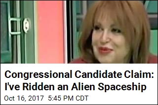 GOPer Running for Congress Says She&#39;s Been on a Spaceship
