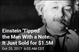 Einstein&#39;s Happiness Theory Sells for $1.5M