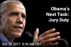 Obama&#39;s Next Task: Jury Duty