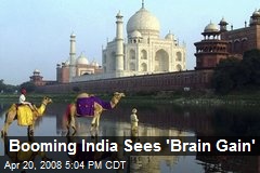 Booming India Sees 'Brain Gain'