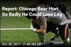 Report: Chicago Bear Hurt So Badly He Could Lose Leg