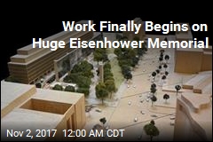 Work Finally Begins on Massive Eisenhower Memorial