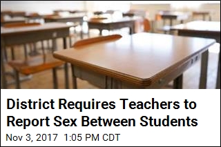 District Requires Teachers to Report Sex Between Students