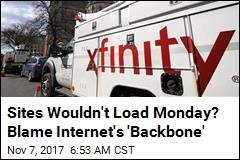 Internet Had a &#39;Backbone&#39; Problem on Monday
