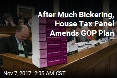 House Tax Panel Makes Changes to GOP Plan