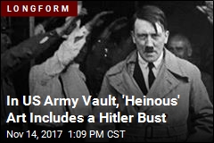 In Vault, US Army Keeps 3-Foot Bust of Hitler