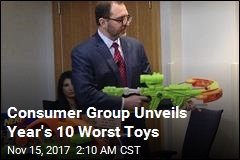 Consumer Group Unveils Year&#39;s 10 Worst Toys