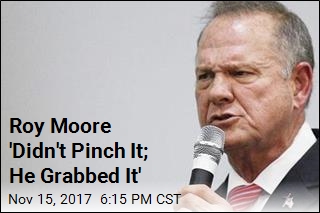 New Accuser Says Roy Moore Groped Her in His Office
