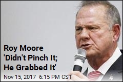 New Accuser Says Roy Moore Groped Her in His Office