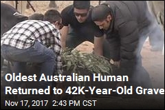 Oldest Australian Human Returned to 42K-Year-Old Grave