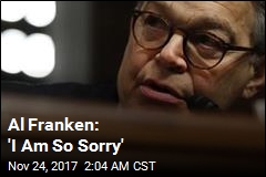 Al Franken Apologizes for &#39;Crossing a Line&#39;