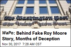 WaPo : Behind Fake Roy Moore Story, Months of Deception