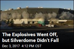 After Implosion, the Silverdome Is Still Standing